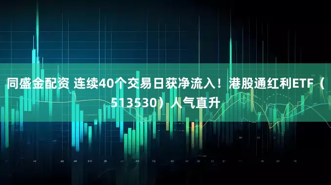 同盛金配资 连续40个交易日获净流入！港股通红利ETF（513530）人气直升